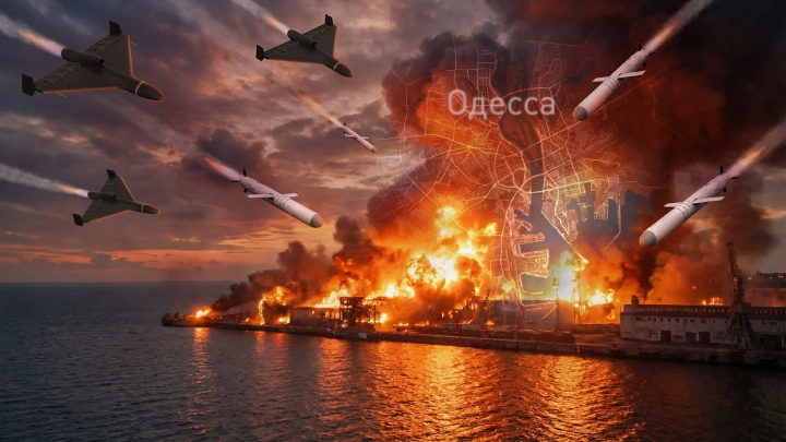 Теперь понятно, что так хорошо горит и гремит в Одессе