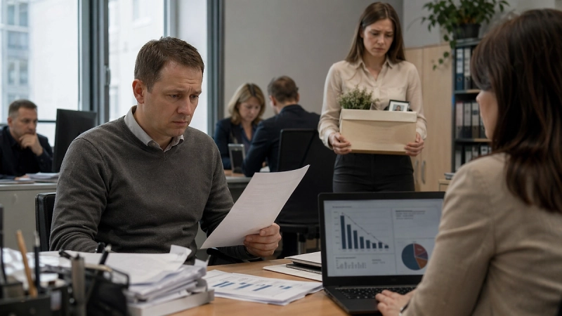 В России число рекомендованных к увольнению работников выросло на 43%