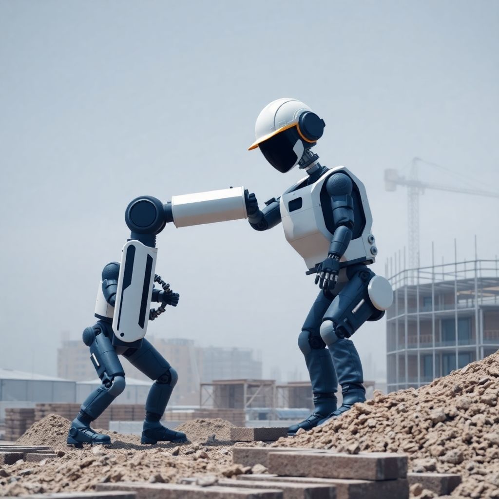 Будущее строительства с роботами-каменщиками и 3d-печатью домов