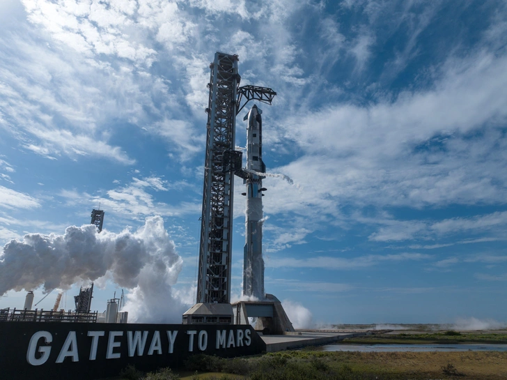 Ждать еще сутки: 12-е испытание ракеты-носителя Starship перенесли на 21 мая